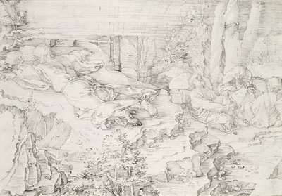 Christ on the Mount of Olives by Albrecht Dürer